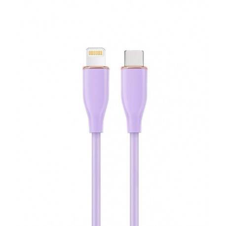 GEMBIRD CABLE USB-C A LIGHTNING 1,5M VIOLETA SILICONA