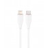 GEMBIRD CABLE USB-C A LIGHTNING 1,5M BLANCO SILICONA