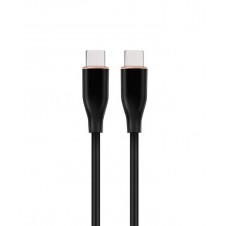 GEMBIRD CABLE USB-C A USB-C 1,5M NEGRO SILICONA