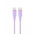 GEMBIRD CABLE USB-C A USB-C 1,5M VIOLETA SILICONA