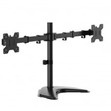 AISENS SOPORTE MESA PEANA GIRA INCLI MONITOR (3 PIV 2 BRAZOS) 17-32