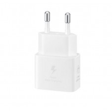 SAMSUNG CARGADOR DE PARED USB-C BLANCO MAXIMO 25W GAN CON CABLE