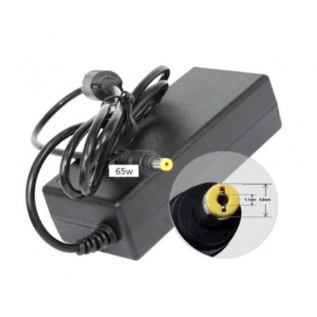 CARGADOR PARA PORTÁTIL HP 65W 18.5V 3.5A 4.75 mm x 1.7 mm / 3541