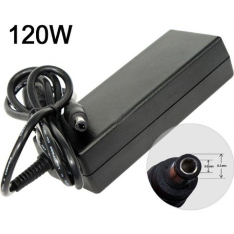 CARGADOR PARA PORTÁTIL TOSHIBA 120W 15V 8A 6.3 mm x 3.0 mm / 8063