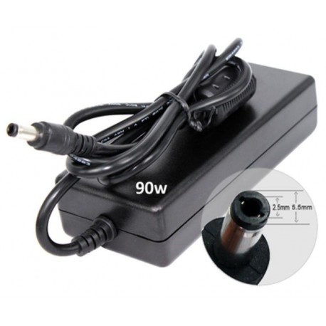 CARGADOR PARA PORTÁTIL HP 90W 8.5V 4.9A 5.5 mm x 2.5 mm / 4952