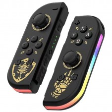 GENERICO NINTENDO GAMEPAD SWITCH JOY-CON NEGRO T2 CON RGB