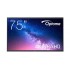 OPTOMA PANTALLA INTERACTIVA 5753RK 75 4K UHD/ 65/4 x HDMI 2.0, 1 x DisplayPort, 1 x Audio 3.5mm, 1 x USB-A servicio, 4 x USB 3.0