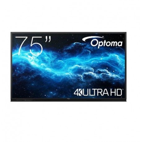 OPTOMA PANTALLA INTERACTIVO 3752RK 75 4GB/32GB ANDROID 11 75 HDMI VGA DP RJ45