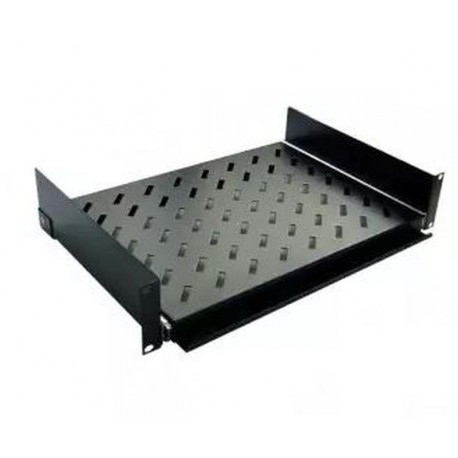 LAPARA BANDEJA EXTRAIBLE 19 2U FIJACION FRONTAL F300 NEGRO