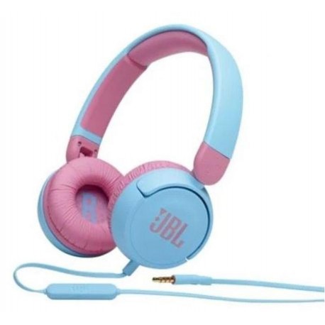 JBL AURICULARES INFANTILES CON MICRÓFONO JBL JR310/ JACK 3.5/ AZULES Y ROSAS
