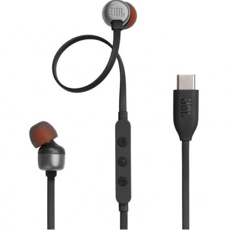 JBL AURICULARES TUNE 310C NEGROS CON MICROFONO
