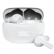 JBL AURICULARES WAVE 200TWS BLUETOOTH BLANCO CON ESTUCHE DE CARGA/ AUTONOMIA 5H