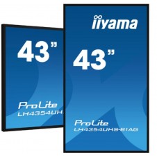 IIYAMA MONITOR LH4375UHS-B1AG 43 NEGRO HDMI / DVI / 8MS / VESA