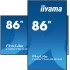 IIYAMA MONITOR LH8675UHS-B1AG 86 NEGRO HDMI / DP / 8MS / VESA