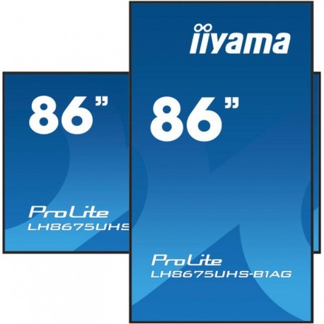 IIYAMA MONITOR LH8675UHS-B1AG 86 NEGRO HDMI / DP / 8MS / VESA