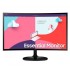 SAMSUNG MONITOR CURVO ESSENTIAL S3 S24C364EAU 24/ FULL HD/ NEGRO VGA / HDMI / 75 HZ / 4MS / VESA