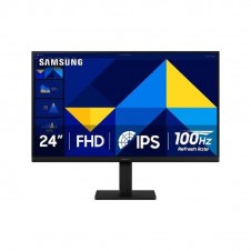 SAMSUNG MONITOR PROFESIONAL ESSENTIAL S24D300GAU S3 24/ FULL HD/ NEGRO VGA / HDMI / 5 MS / 100 HZ/ VESA
