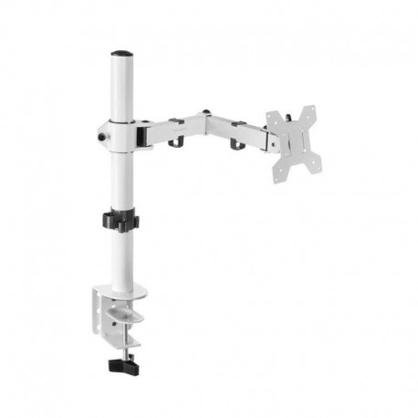 MARS GAMING SOPORTE DE MESA PARA 1 MONITOR MARM1 BLANCO HASTA 8 KG/ DE 13 A 32