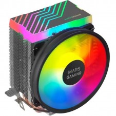 MARS GAMING VENTILADOR CON DISIPADOR MCPU33 NEGRO RGB ILUMINACION DUAL FRGB