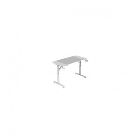 MARS GAMING MESA GAMING ERGO 120 REGULABLE EN ALTURA BLANCO