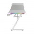 MARS GAMING MESA GAMING MGDX140RGBW BLANCA