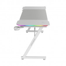 MARS GAMING MESA GAMING MGDX140RGBW BLANCA