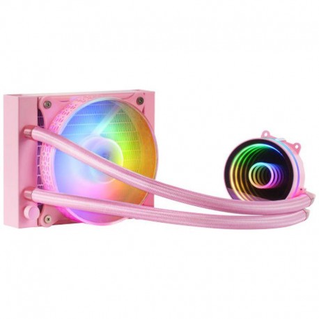MARS GAMING REFRIGERACION LIQUIDA MLONE120 FRGB ROSA