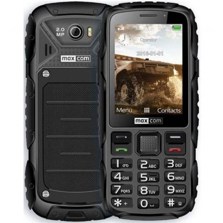MAXCOM TELEFONO MOVIL MM920l RUGERIZADO 2,8 2MPX 2G BLACK