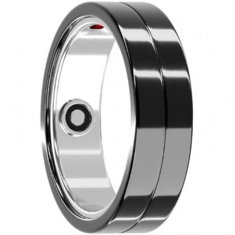 MAXCOM ANILLO INTELIGENTE MR100 TALLA 9/60/ 19.1 MM NEGRO NOTIFICACIONES / FRECUENCIA CARDIACA