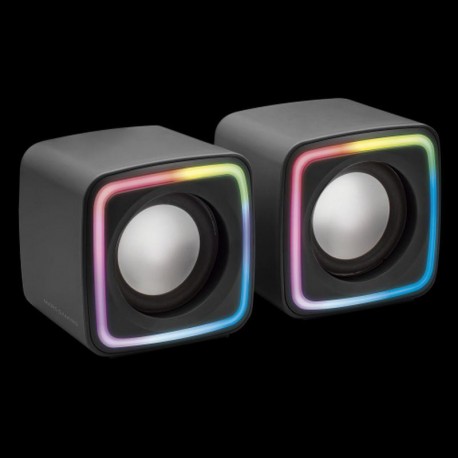 MARS GAMING ALTAVOCES 2.0 RGB NEGRO