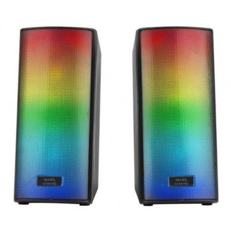 MARS GAMING ALTAVOCES MSRGB2 NEGROS 15W / 2.0