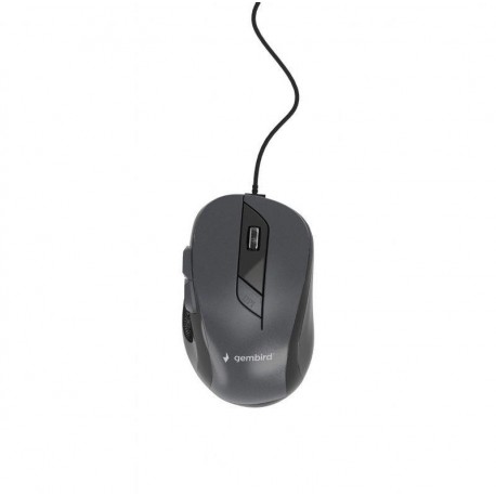 GEMBIRD RATON OPTICO USB NEGRO/GRIS MUS-6B-01-BG