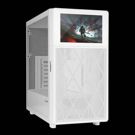 NOX CARCASA HUMMER BIOS BLANCA ATX/ M-ATX/ ITX