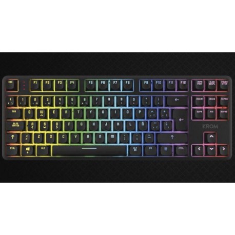 KROM TECLADO COMPACTO GAMING KERNEL PRO MECANICO RGB
