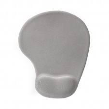 OMEGA ALFOMBRILLA GEL CON REPOSAMUÑECAS GEL GRIS