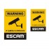 PEGATINA WARNING ESCAM
