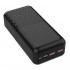 PLATINET POWER BANK 30000mAh CARGA RAPIDA NEGRO PMPB30OP19