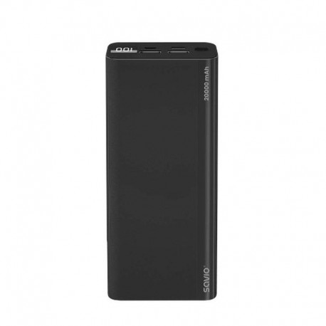 SAVIO POWERBANK 20000 MAH SAVIO BA-05 NEGRO
