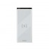 SAVIO POWERBANK 10000 INDUCCION MAH BA-06 BLANCO CARGA INALAMBRICA