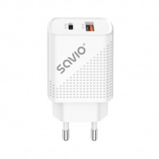 SAVIO CARGADOR USB 3.0 DE CARGA RÁPIDA 18W LA-04
