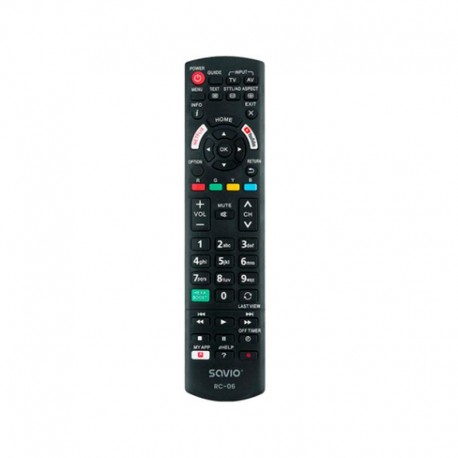 SAVIO MANDO TV RC-06 COMPATIBLE PANASONIC SMART TV