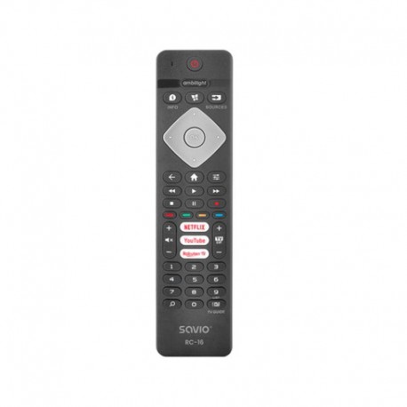 SAVIO MANDO TV RC-16 COMPATIBLE PHILIPS SMART TV