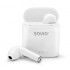 SAVIO AURICULARES INALABRICOS BLUETOOTH 5.0 TWS-01 BLANCO CON BASE DE CARGA/MICRÓFONO INTEGRADO