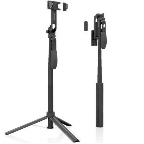 AISENS PALO SELFIE + TRIPODE NEGRO
