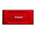 KINGSTON DISCO DURO EXTERNO XS1000 1 TB USB 3.2 ROJO LECTURA 1.050 MB/s - ESCRITURA 1.000 MB/s