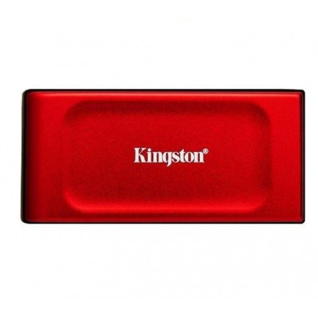 KINGSTON DISCO DURO EXTERNO XS1000 1 TB USB 3.2 ROJO LECTURA 1.050 MB/s - ESCRITURA 1.000 MB/s