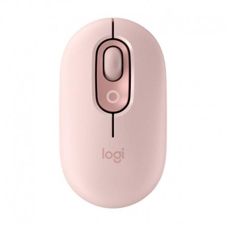 LOGITECH RATON INALAMBRICO POP MOUSE ROSA