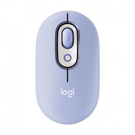 LOGITECH RATON INALAMBRICO POP MOUSE LILA
