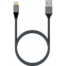 AISENS CABLE USB A USB-C 3.1 1M A107-0631 GRIS