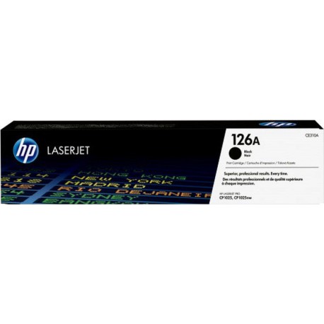 HP TONER CE310A NEGRO Nº 126A